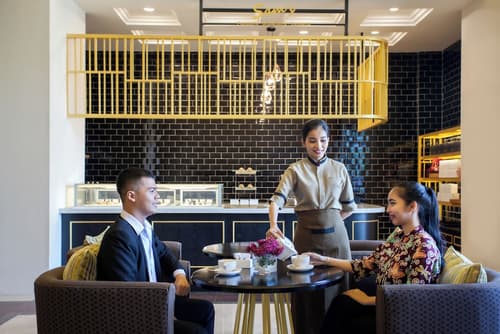 AIHO Hotel Medan, Lobby sitting area