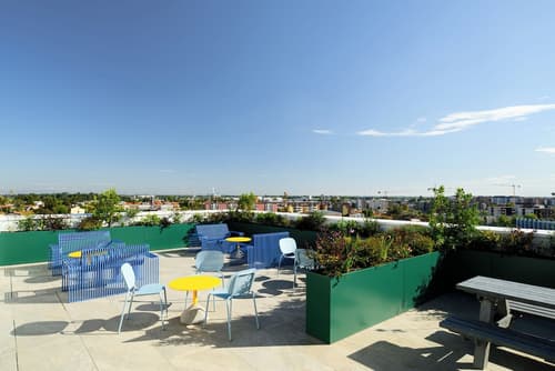 CX Modena Crocetta, Rooftop terrace