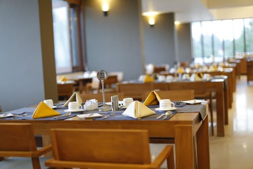 Pandanus Beach Resort & Spa, Breakfast area