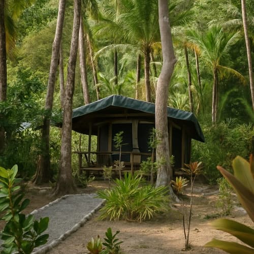 La Leona Eco Lodge, Room