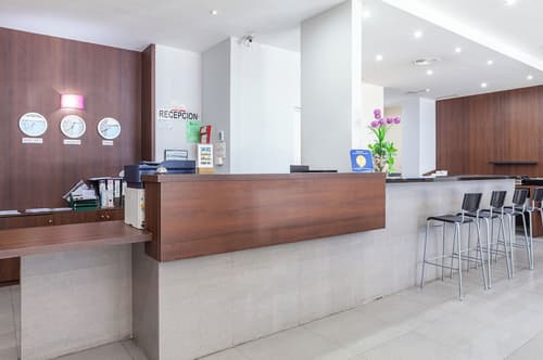 Hotel Olympia Universidades, Reception