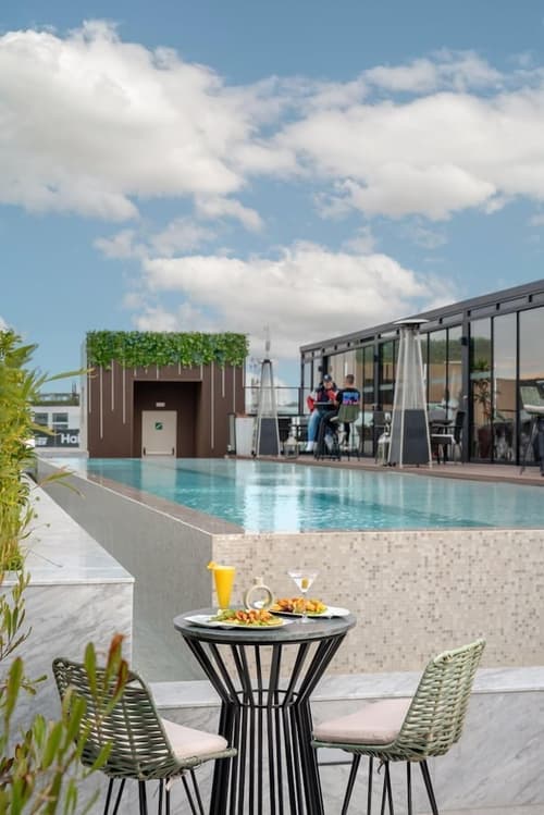 Kenzi Sidi Maarouf Hotel, Rooftop terrace