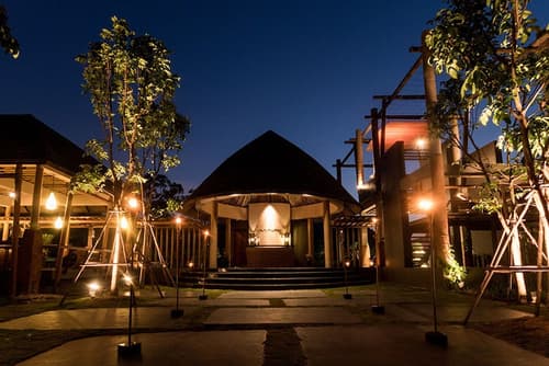 Lala Mukha Tented Resort Khao Yai, Interior entrance