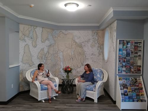 The Inn on Mount Desert, Lobby sitting area