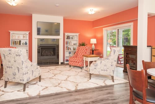 The Inn on Mount Desert, Lobby sitting area