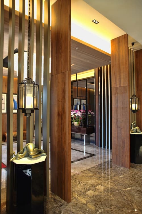 Hotel Intrendy, Interior entrance