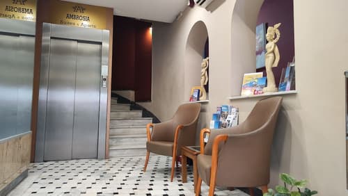 Ambrosia Suites & Aparts, Interior entrance