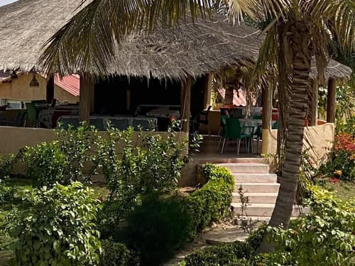 Hotel & Campement du Lac Rose, Garden