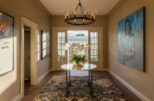 Leeu House, Interior entrance