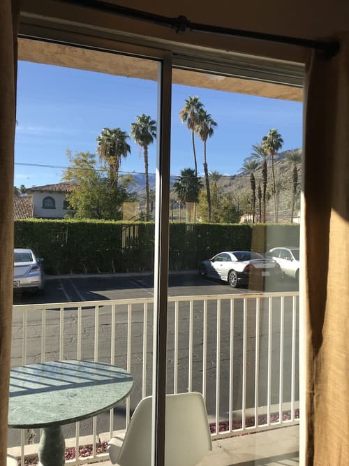 Delos Reyes Palm Springs, View from room