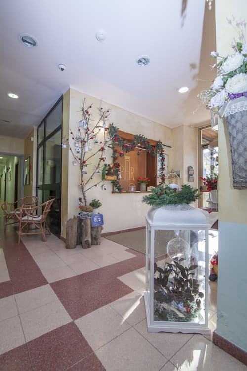 Hotel Porta Rivera, Interior entrance