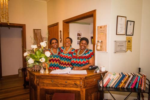 Homestead B & B, Check-in/check-out kiosk