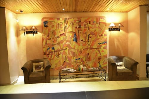 Hotel La Coccinelle, Lobby sitting area