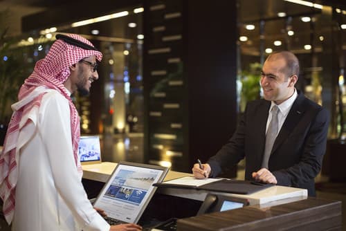 Rosh Rayhaan by Rotana, Check-in/check-out kiosk