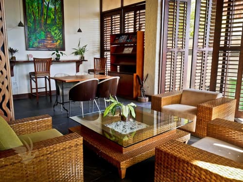 Jacana Amazon Wellness Resort, Lobby sitting area