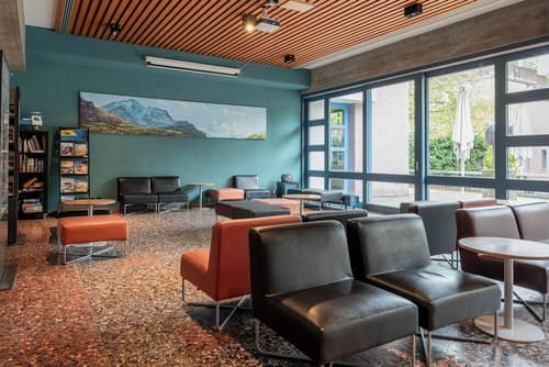 Youth Hostel Zurich, Lobby sitting area