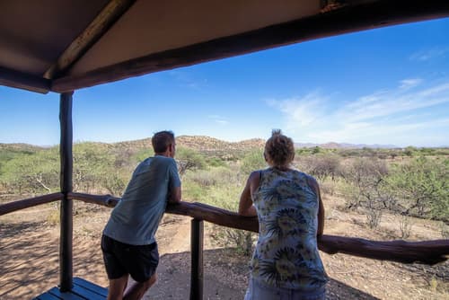 Windhoek Game Camp, Terrace/patio