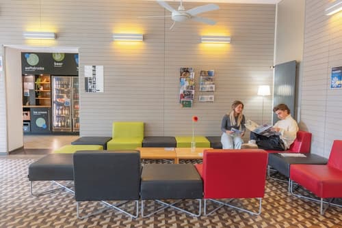 Youth Hostel Locarno, Lobby sitting area