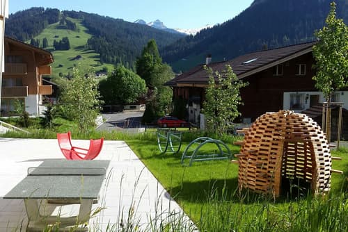 Youth Hostel Saanen-Gstaad, Children's play area - outdoor