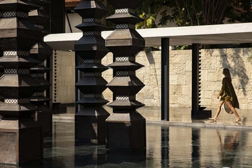 The Anvaya Beach Resort Bali, Interior entrance