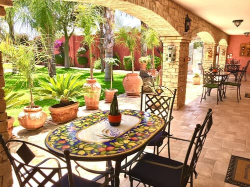 Villa Flumini, View from room