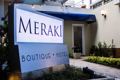Meraki Boutique Hotel, Property entrance