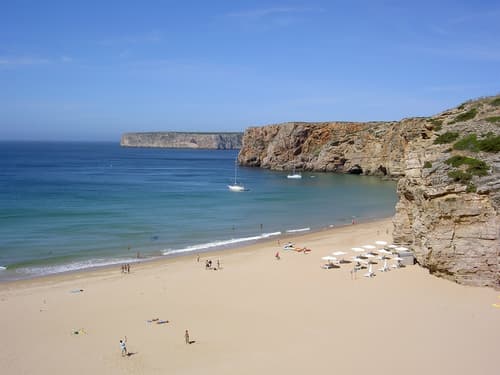 Parque de Campismo Orbitur Sagres, Beach
