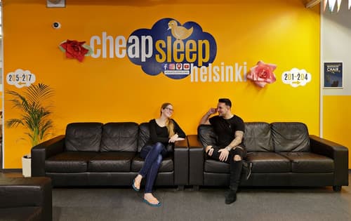 CheapSleep Helsinki - Hostel, Lobby lounge