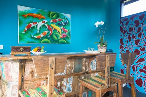 Solo Villas and Retreat, Interior entrance