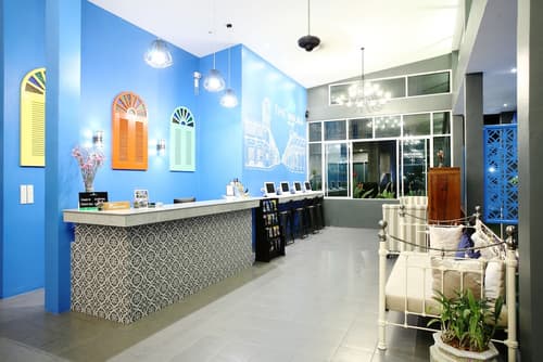 The Malika, Check-in/check-out kiosk