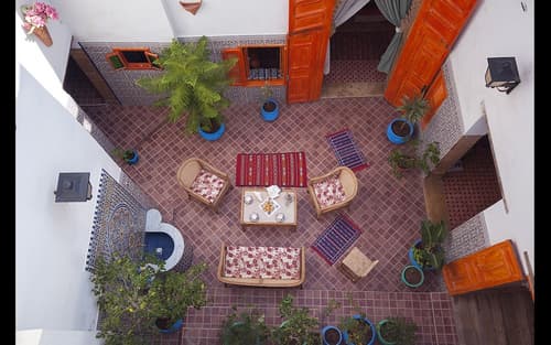 Riad Dar Jabador, Interior entrance