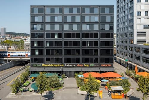 25hours Hotel Zurich Langstrasse, Front of property
