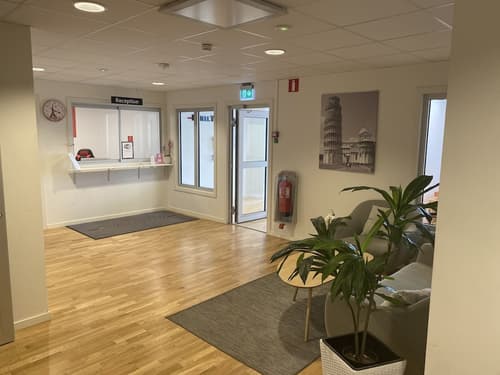 Hotell Tunapark, Interior entrance