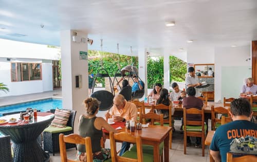 Hotel el descanso del Guia, Restaurant