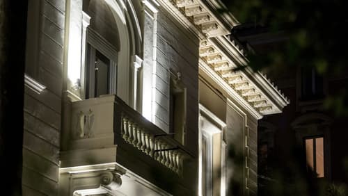 Hotel The Haven Roma, Front of property - evening/night