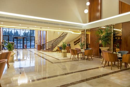 Gerasa Hotel, Interior entrance