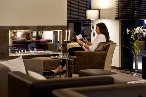 Hotel 47°, Lobby sitting area