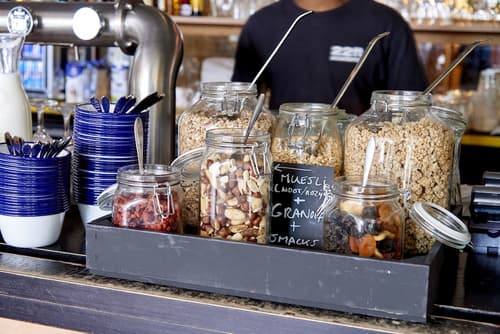 Q-Factory Hotel, Breakfast area
