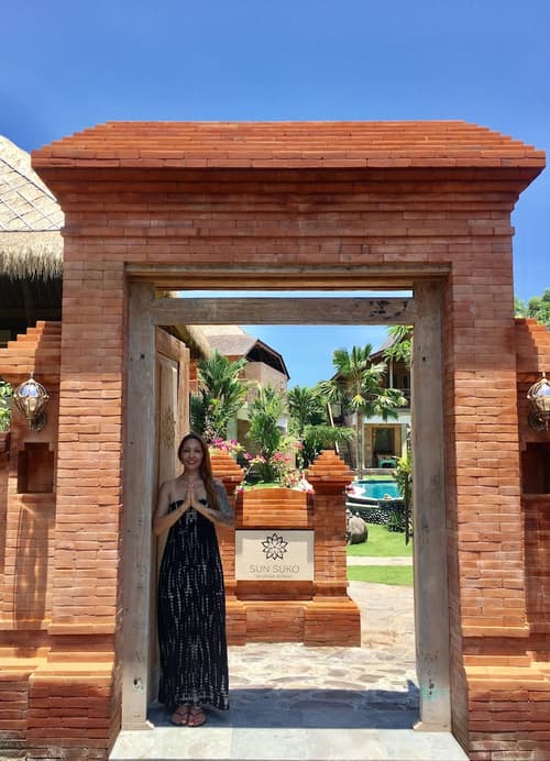 Sun Suko Boutique Retreat, Interior entrance