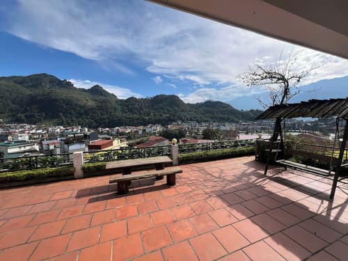 Sapa Village Hotel, Terrace/patio
