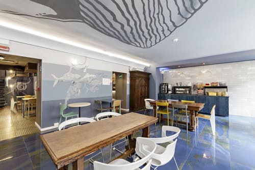 Hotel Britannia, Breakfast area