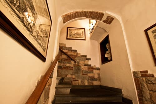 Hotel Nizza, Interior entrance