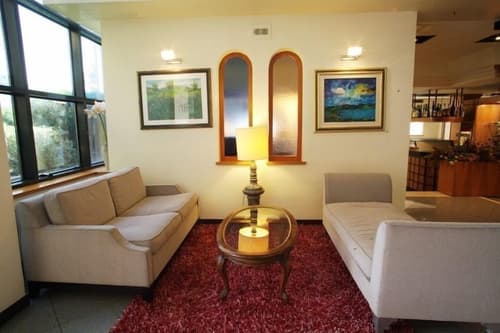 Hotel Cristallo, Lobby sitting area