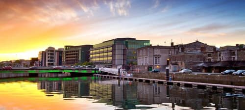 Clayton Hotel Cork City, View from room