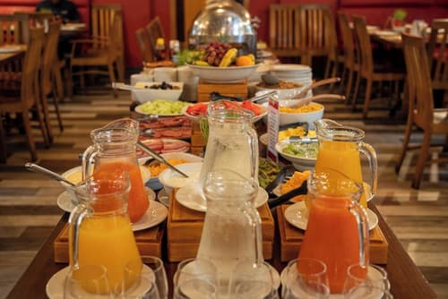 The Stellenbosch Hotel, Breakfast buffet