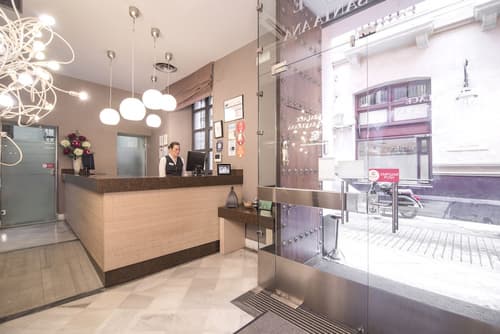 Petit Palace Marqués Santa Ana, Interior entrance