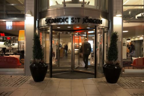 Scandic St Jörgen, Interior entrance