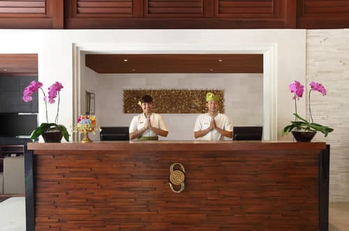 Griya Santrian a Beach Resort & Spa, Reception