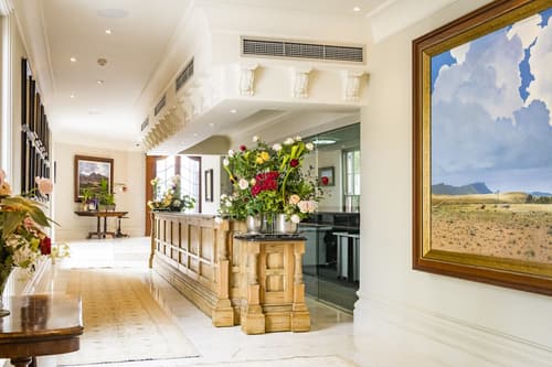 Lanzerac Hotel, Check-in/check-out kiosk