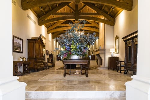 Lanzerac Hotel, Interior entrance